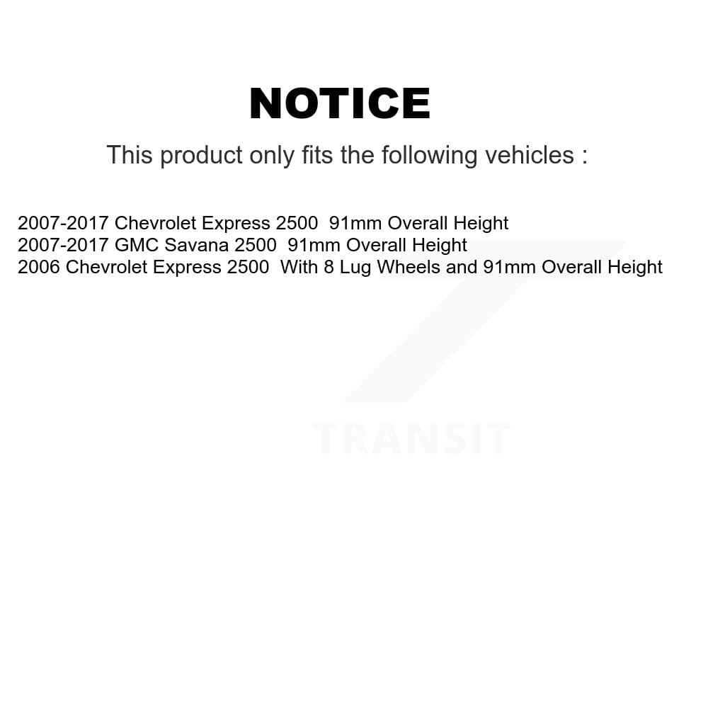 Transit Auto - K8F-100740 - Front and Rear Disc Brake Kits image 19