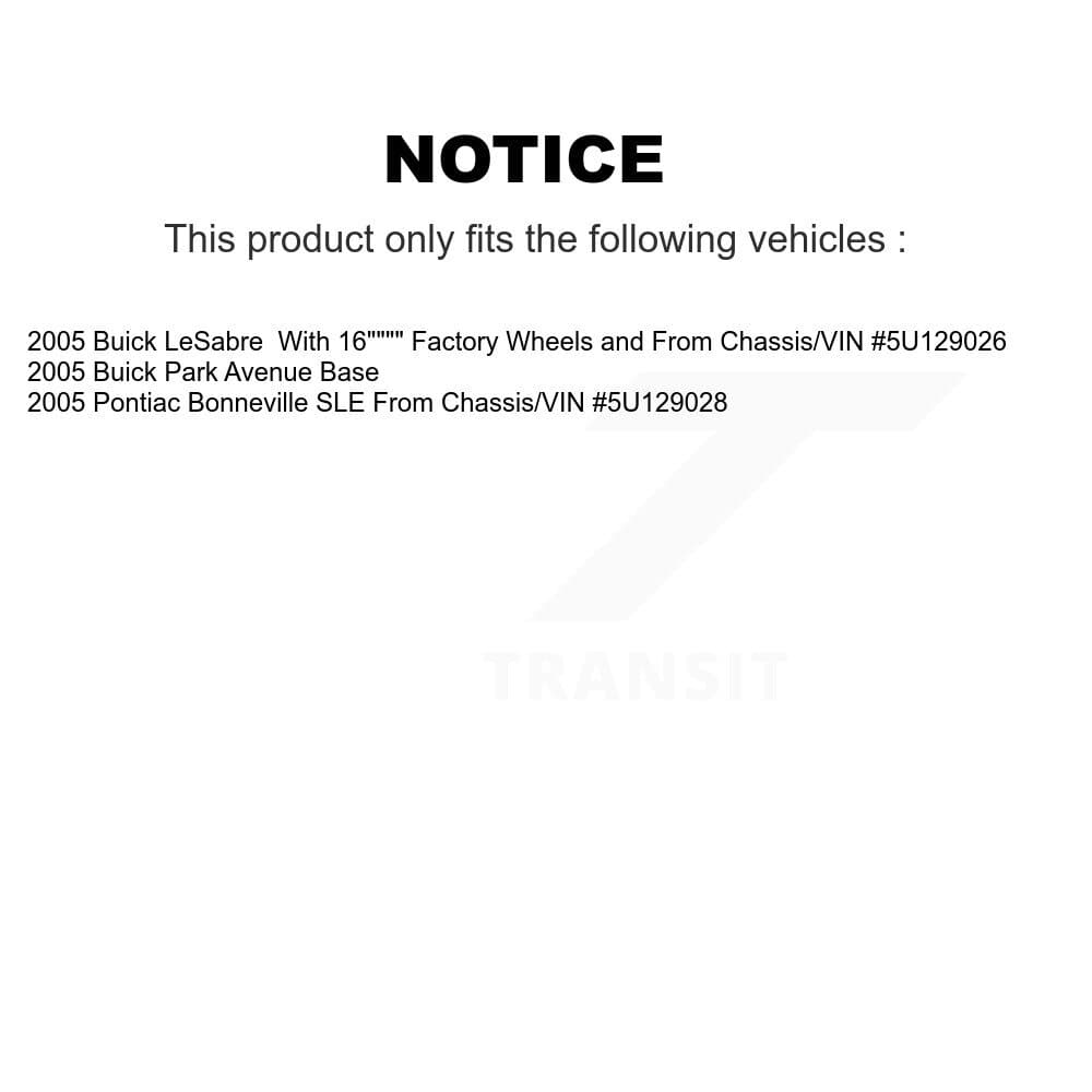 Transit Auto - K8F-100795 - Front and Rear Disc Brake Kits image 19