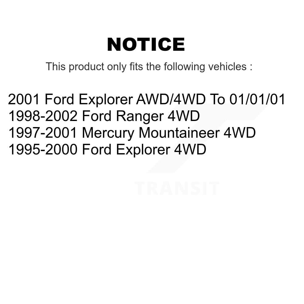 Transit Auto - K8F-100841 - Front and Rear Disc Brake Kits image 19