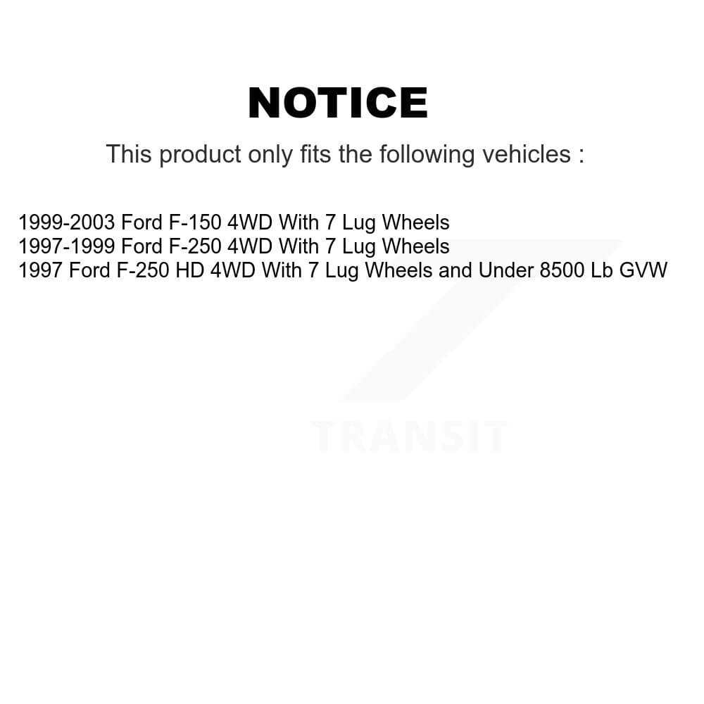 Transit Auto - K8F-100847 - Front and Rear Disc Brake Kits image 19