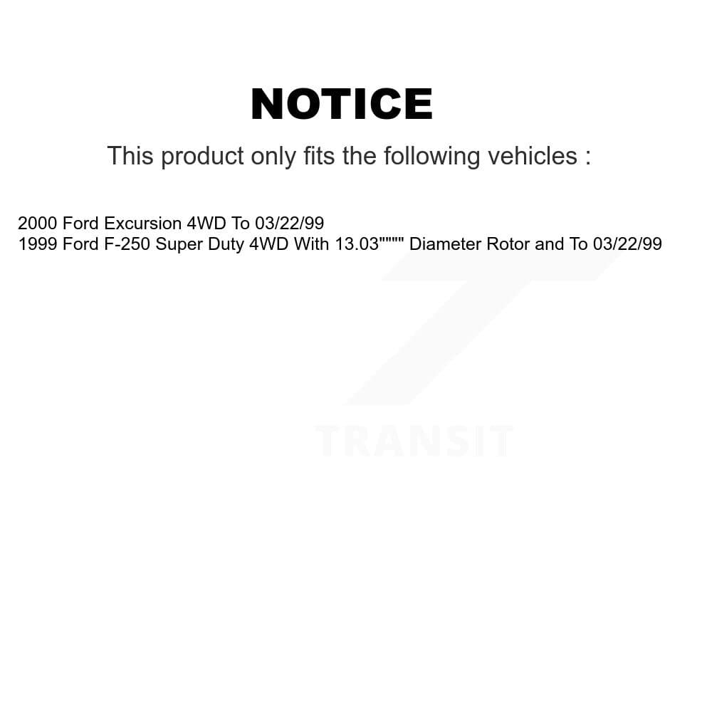 Transit Auto - K8F-100849 - Front and Rear Disc Brake Kits image 19