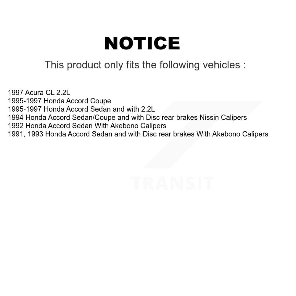 Transit Auto - K8F-101005 - Front and Rear Disc Brake Kits image 19