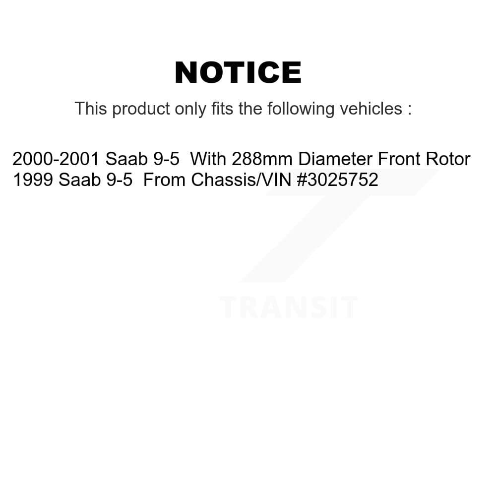 Transit Auto - K8F-101058 - Front and Rear Disc Brake Kits image 19