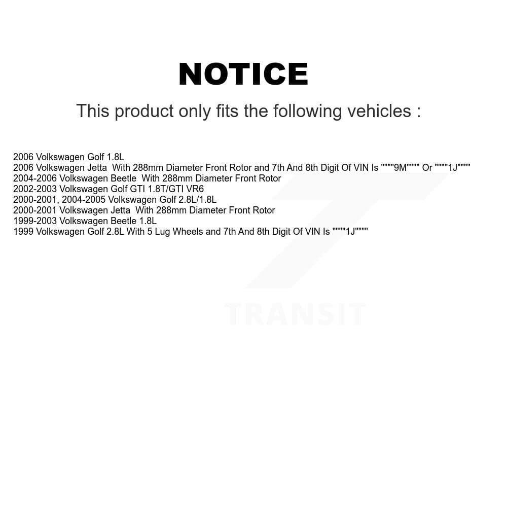 Transit Auto - K8F-101080 - Front and Rear Disc Brake Kits image 19
