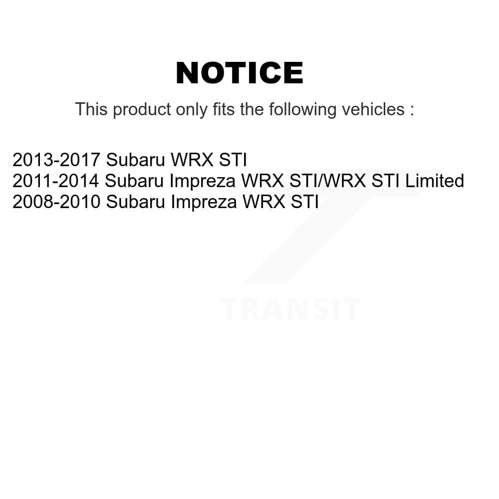 Transit Auto - K8F-101204 - Front and Rear Disc Brake Kits image 19