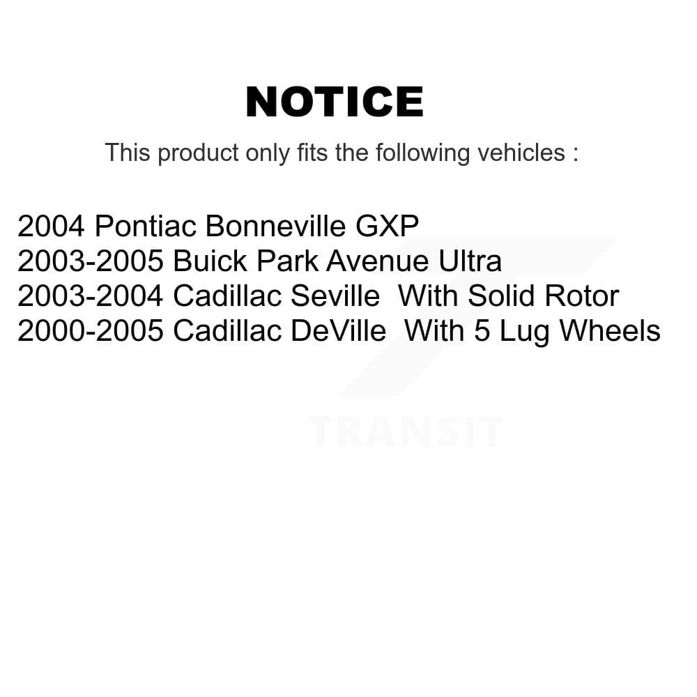Transit Auto - K8F-101501 - Rear Disc Brake Kits image 19