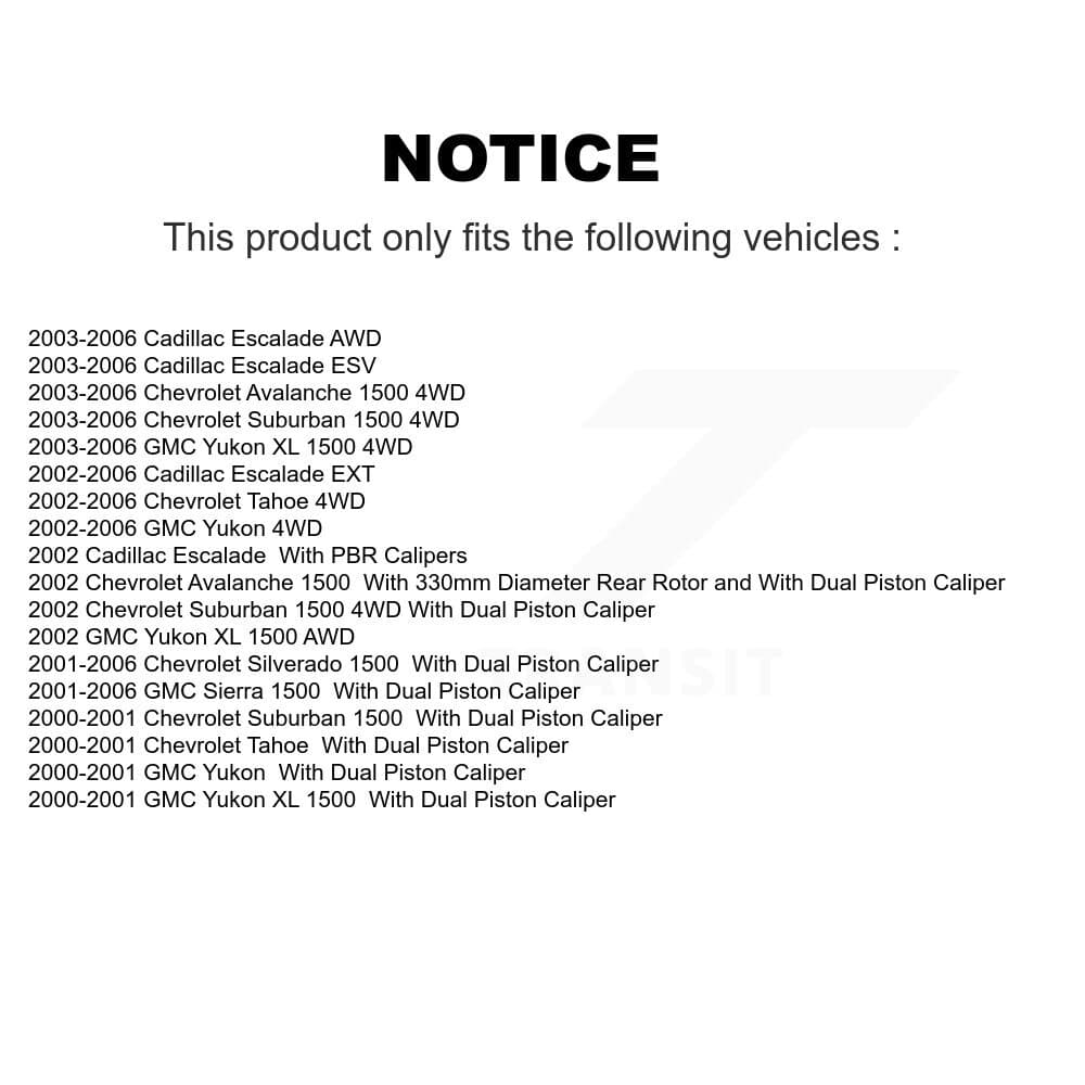 Transit Auto - K8F-101513 - Rear Disc Brake Kits image 19