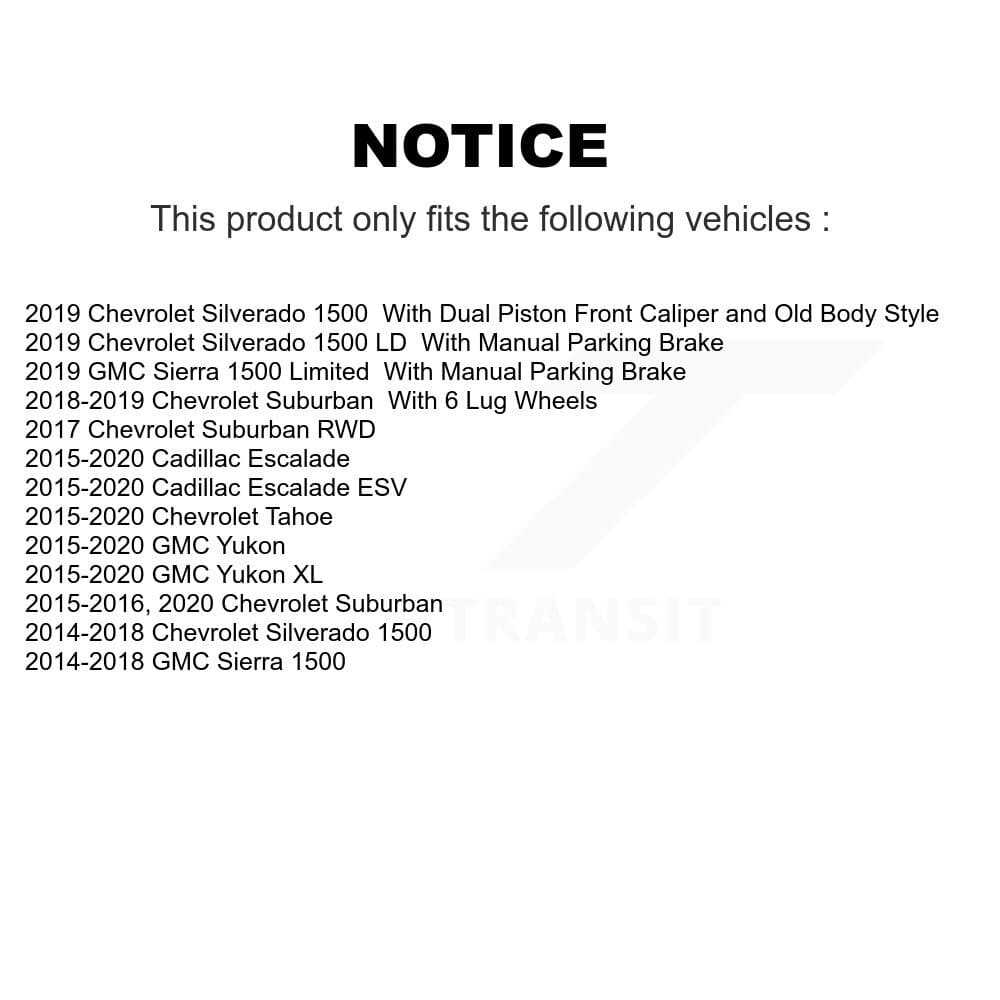 Transit Auto - K8F-101541 - Rear Disc Brake Kits image 19
