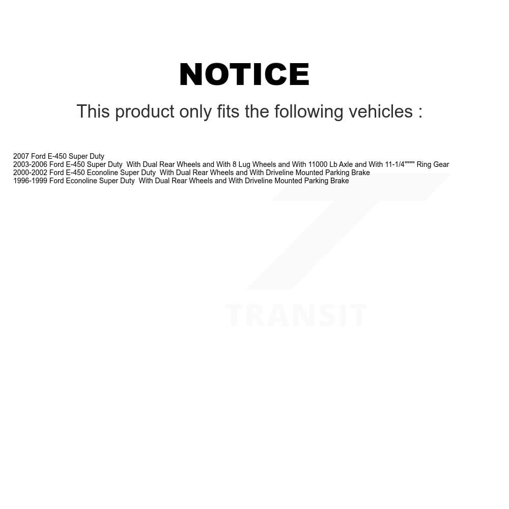 Transit Auto - K8F-101580 - Rear Disc Brake Kits image 19