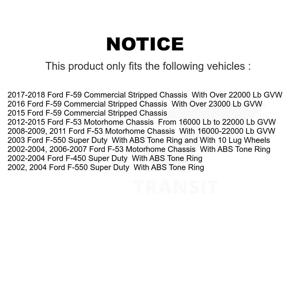 Transit Auto - K8F-101602 - Rear Disc Brake Kits image 19