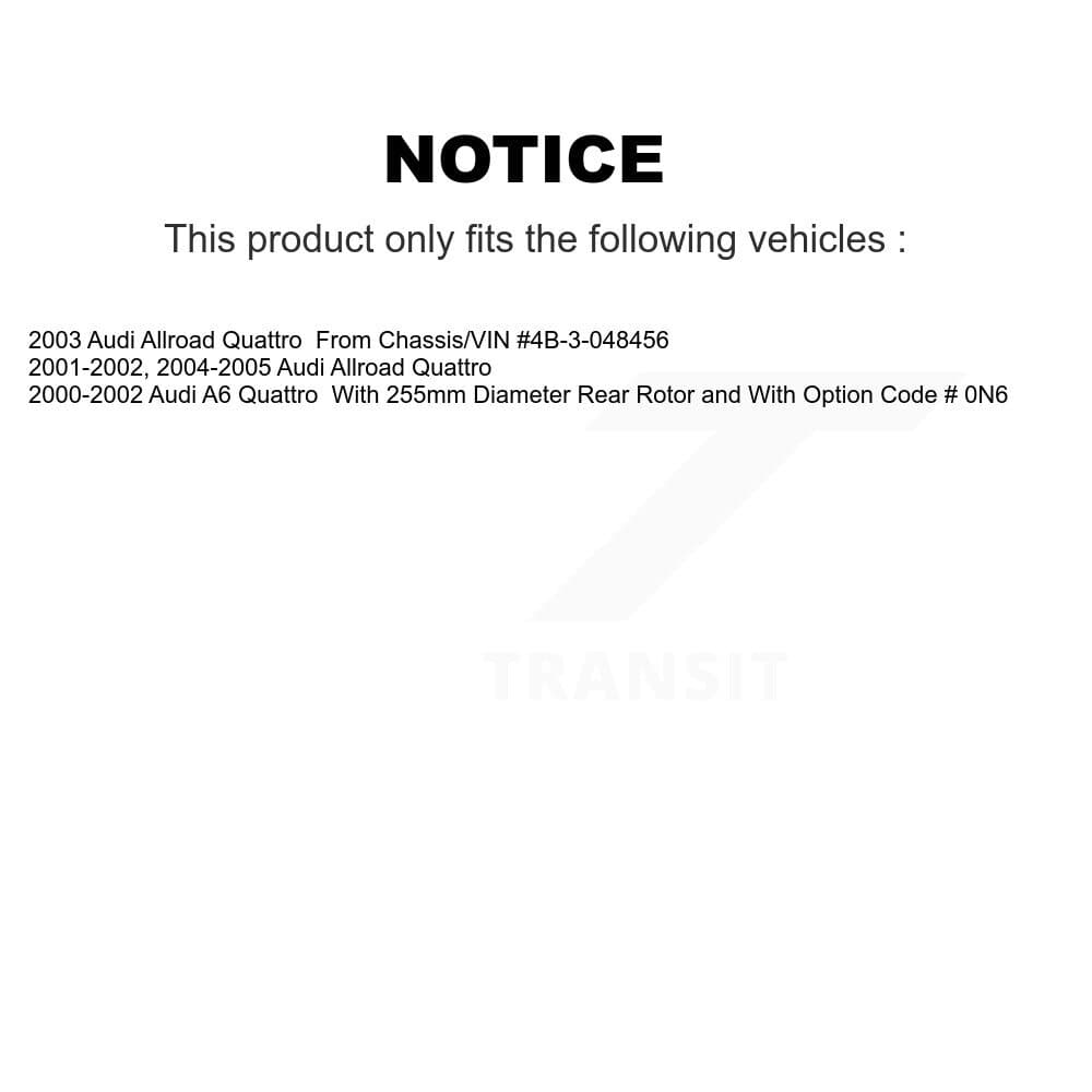 Transit Auto - K8F-101732 - Rear Disc Brake Kits image 19