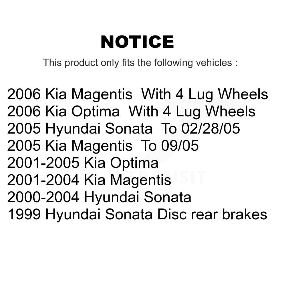 Transit Auto - K8F-101736 - Rear Disc Brake Kits image 19