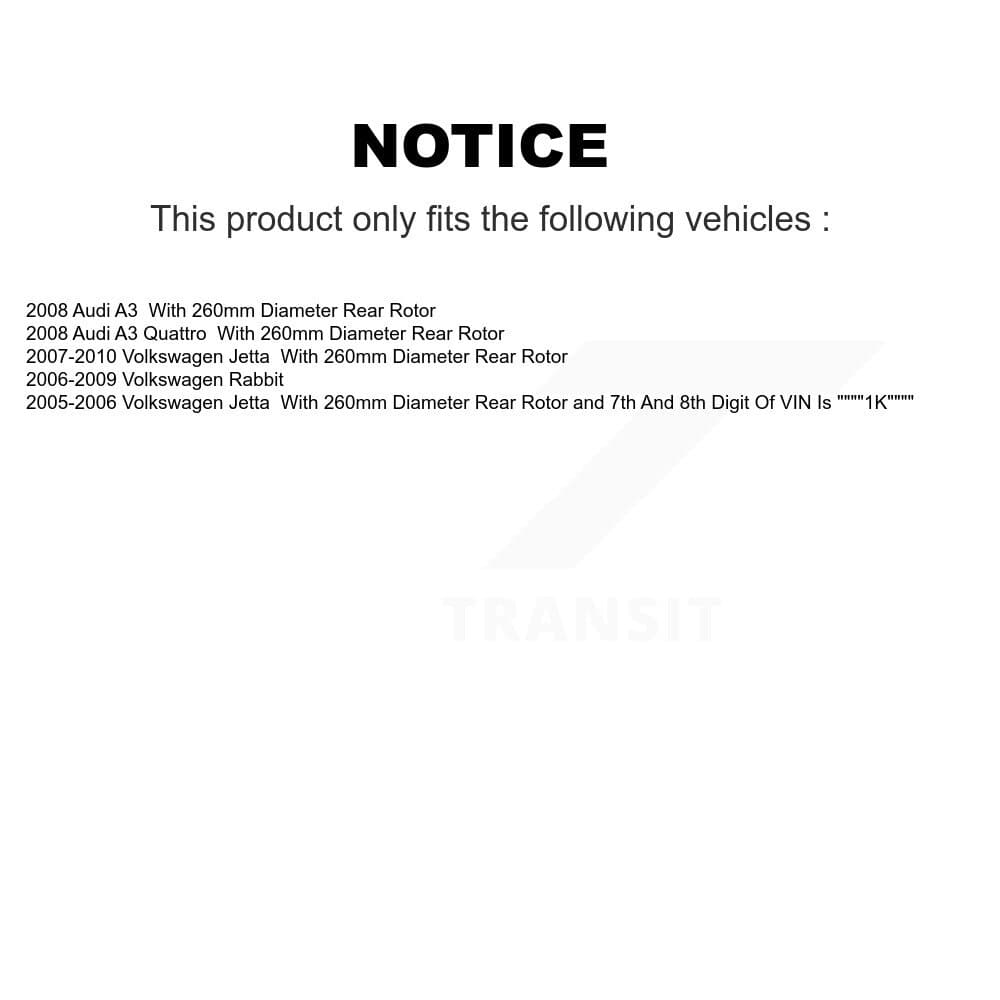 Transit Auto - K8F-101820 - Rear Disc Brake Kits image 19