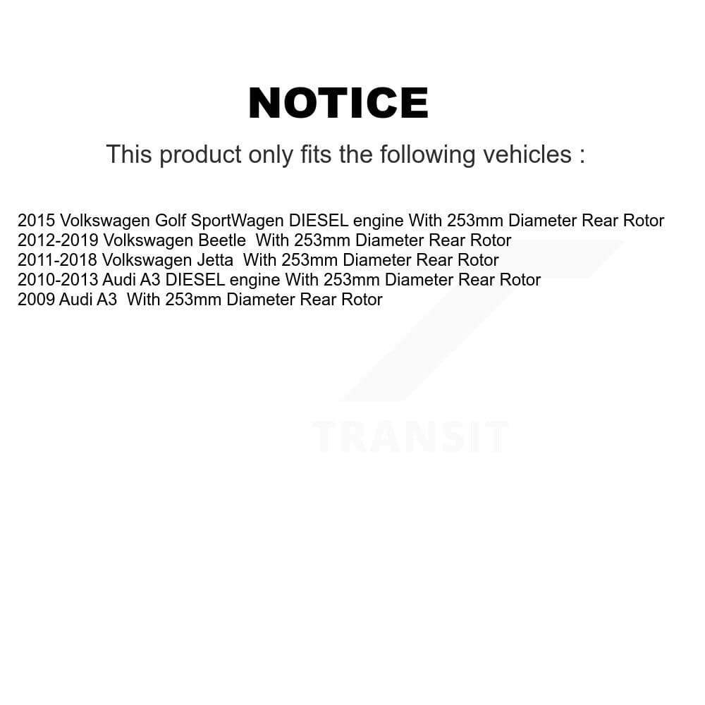 Transit Auto - K8F-101913 - Rear Disc Brake Kits image 19
