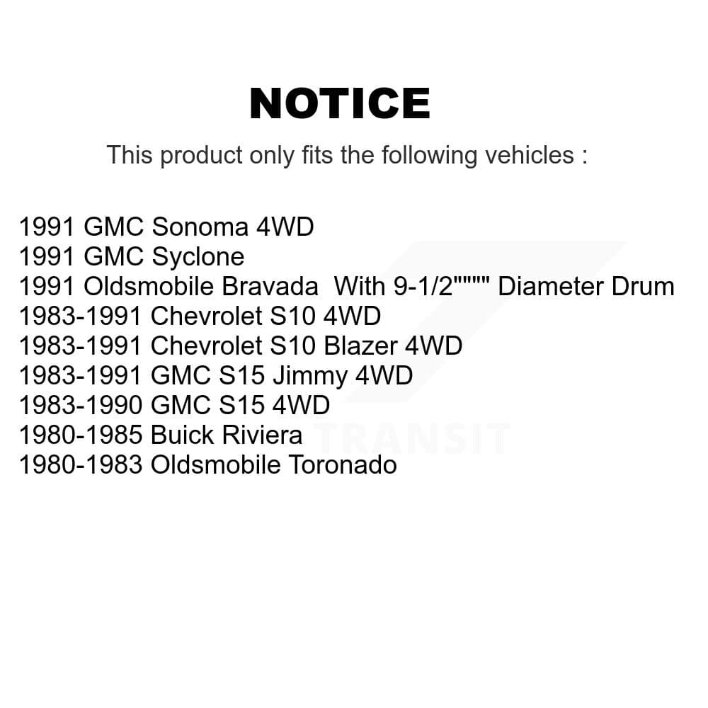 Transit Auto - K8F-101986 - Front and Rear Disc Brake Kits image 19
