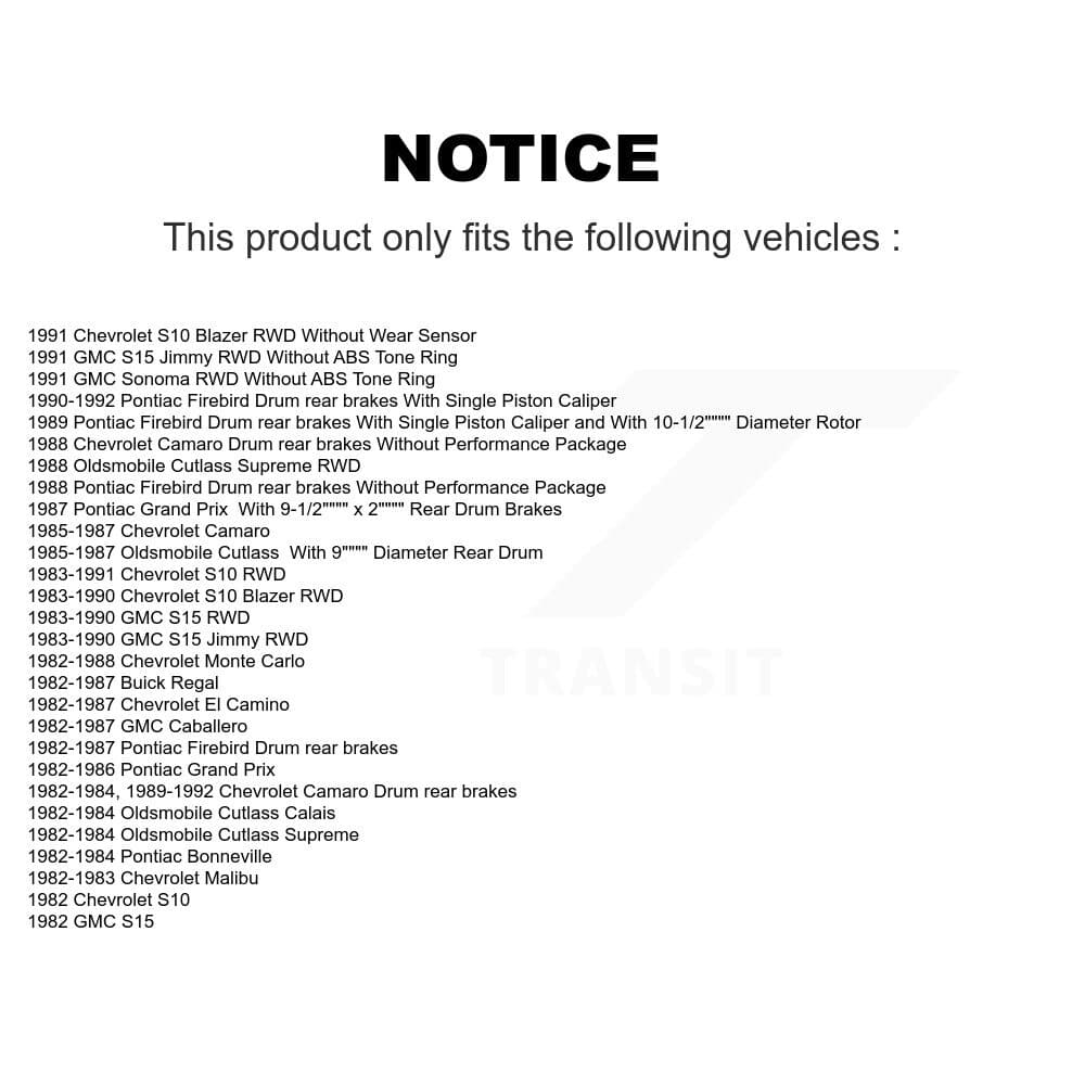 Transit Auto - K8F-102152 - Front and Rear Disc Brake Kits image 19