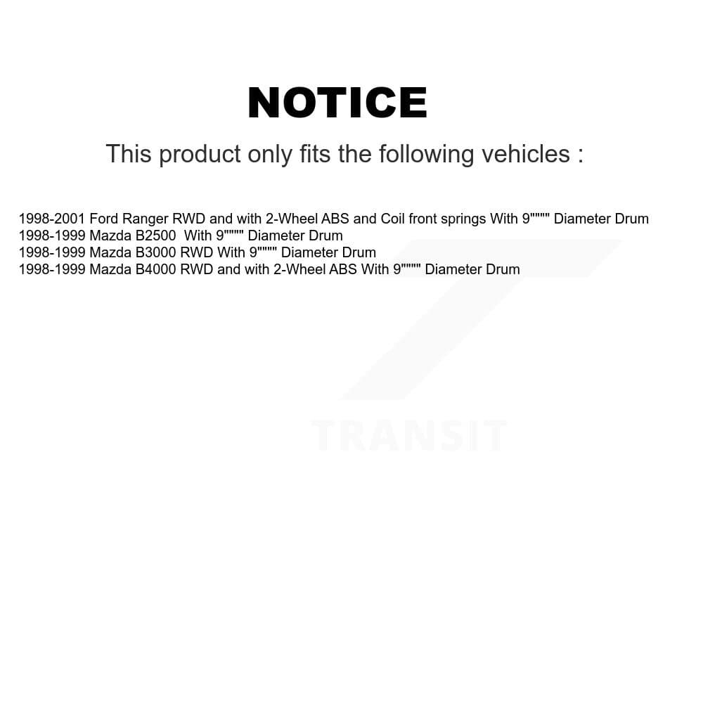 Transit Auto - K8F-102173 - Front and Rear Disc Brake Kits image 19