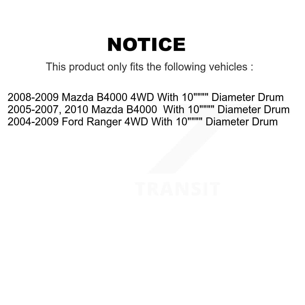 Transit Auto - K8F-102195 - Front and Rear Disc Brake Kits image 19