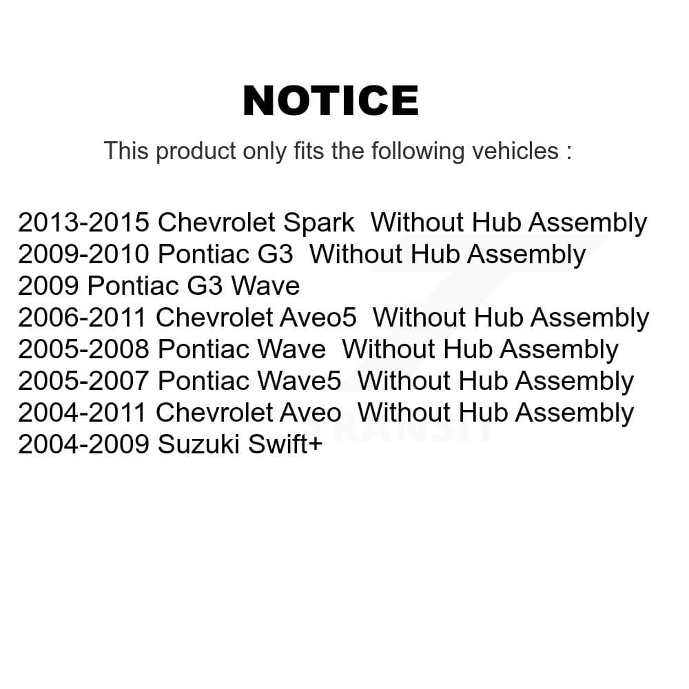 Transit Auto - K8F-102407 - Front and Rear Disc Brake Kits image 19