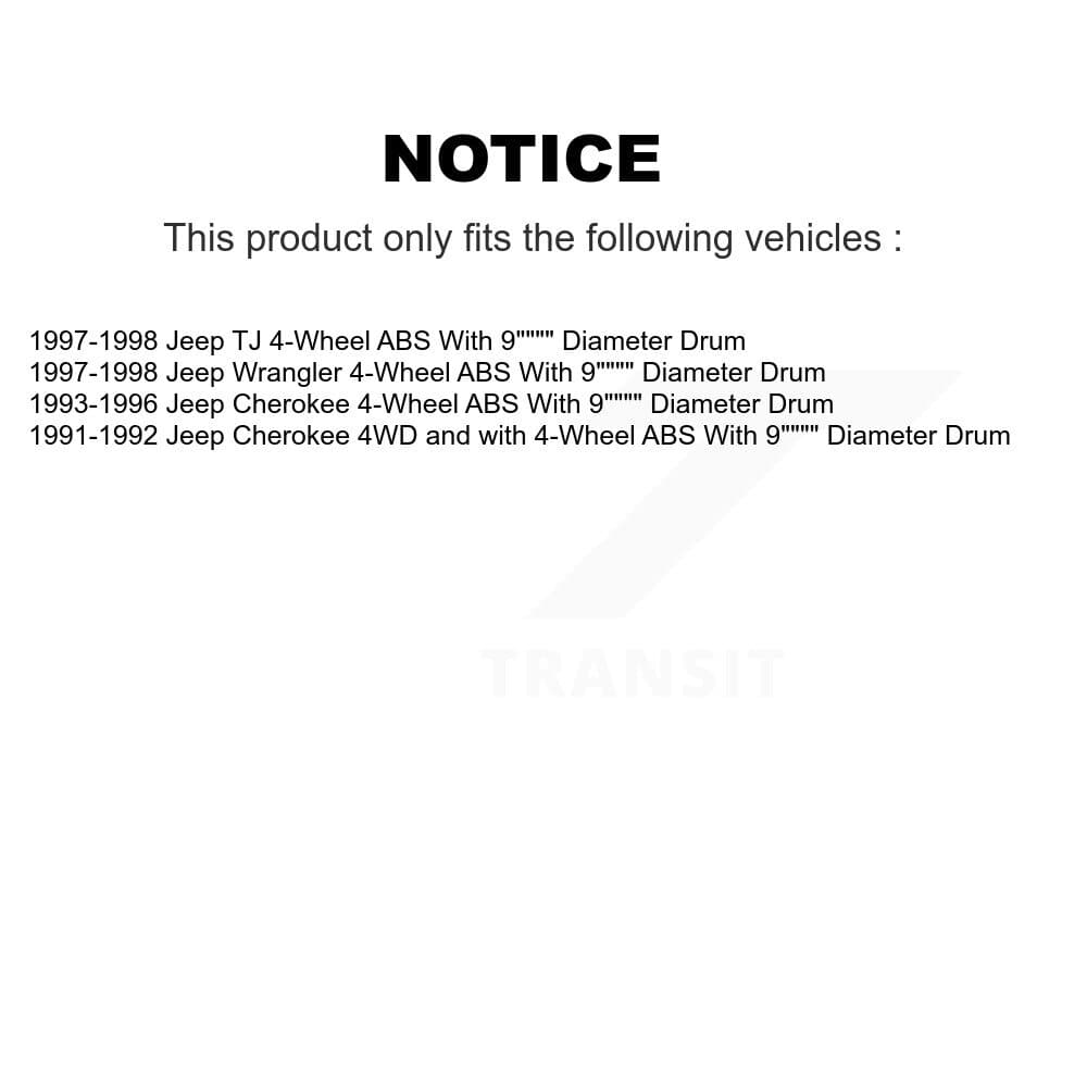 Transit Auto - K8F-102434 - Front and Rear Disc Brake Kits image 19