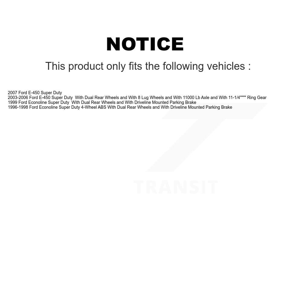 Transit Auto - K8F-102949 - Front and Rear Disc Brake Kits image 24