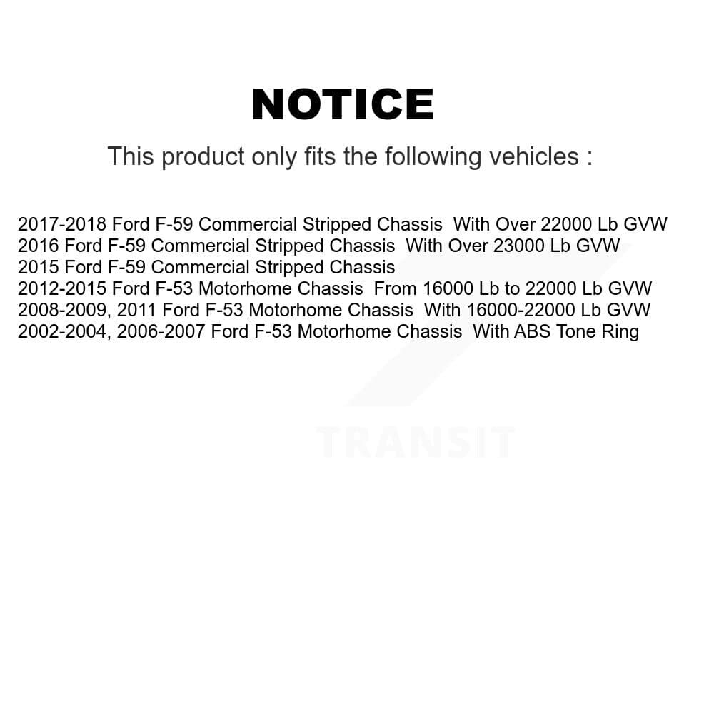 Transit Auto - K8F-103016 - Front and Rear Disc Brake Kits image 19
