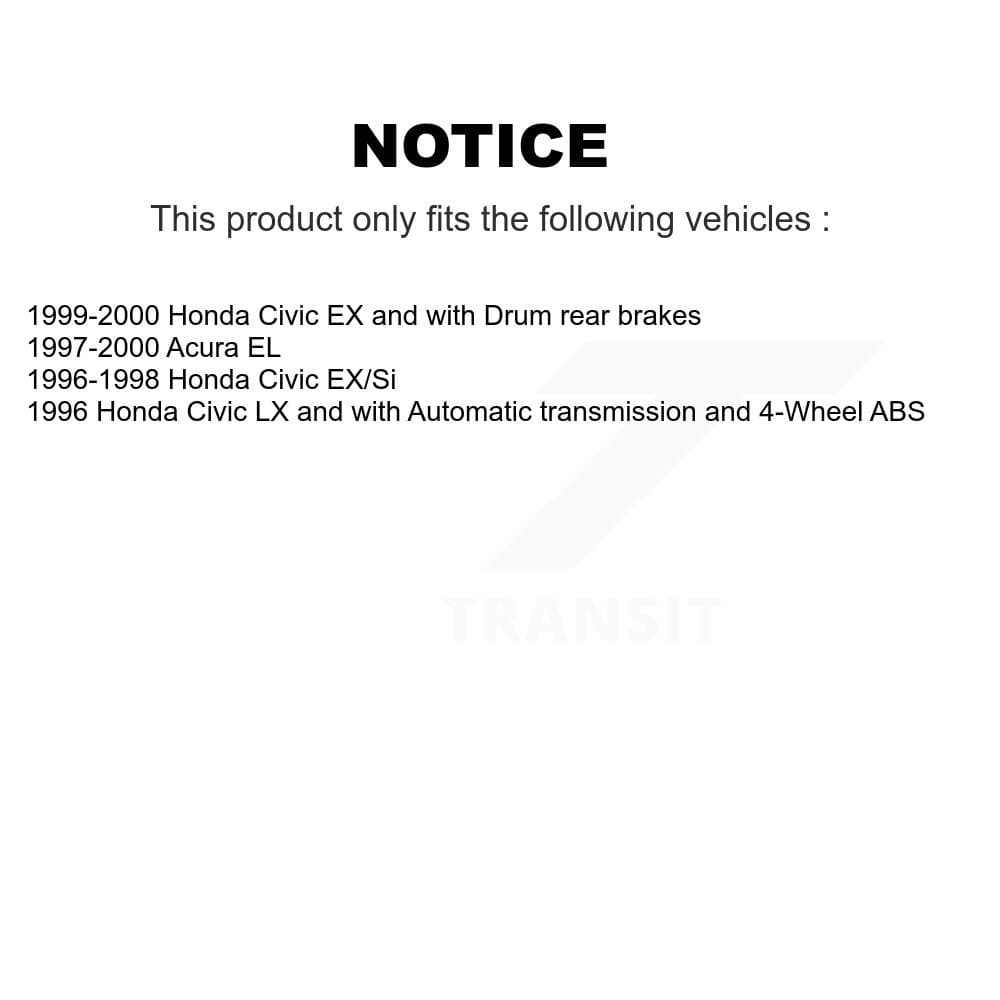 Transit Auto - K8F-103187 - Front and Rear Disc Brake Kits image 19