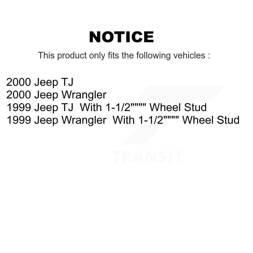 Transit Auto - K8F-103341 - Front and Rear Disc Brake Kits image 19