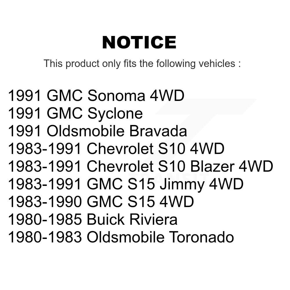 Transit Auto - K8F-103348 - Front and Rear Disc Brake Kits image 19