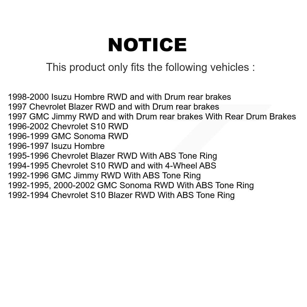 Transit Auto - K8F-103389 - Front and Rear Disc Brake Kits image 19
