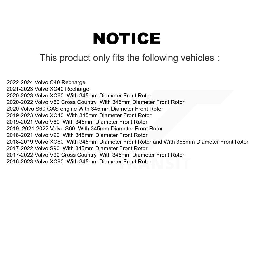 Transit Auto - K8F-103443 - Front Disc Brake Kits image 19