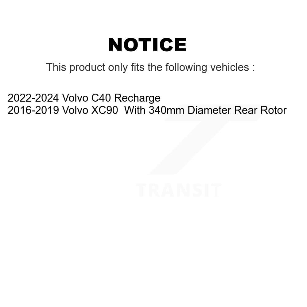 Transit Auto - K8F-103528 - Rear Disc Brake Kits image 19