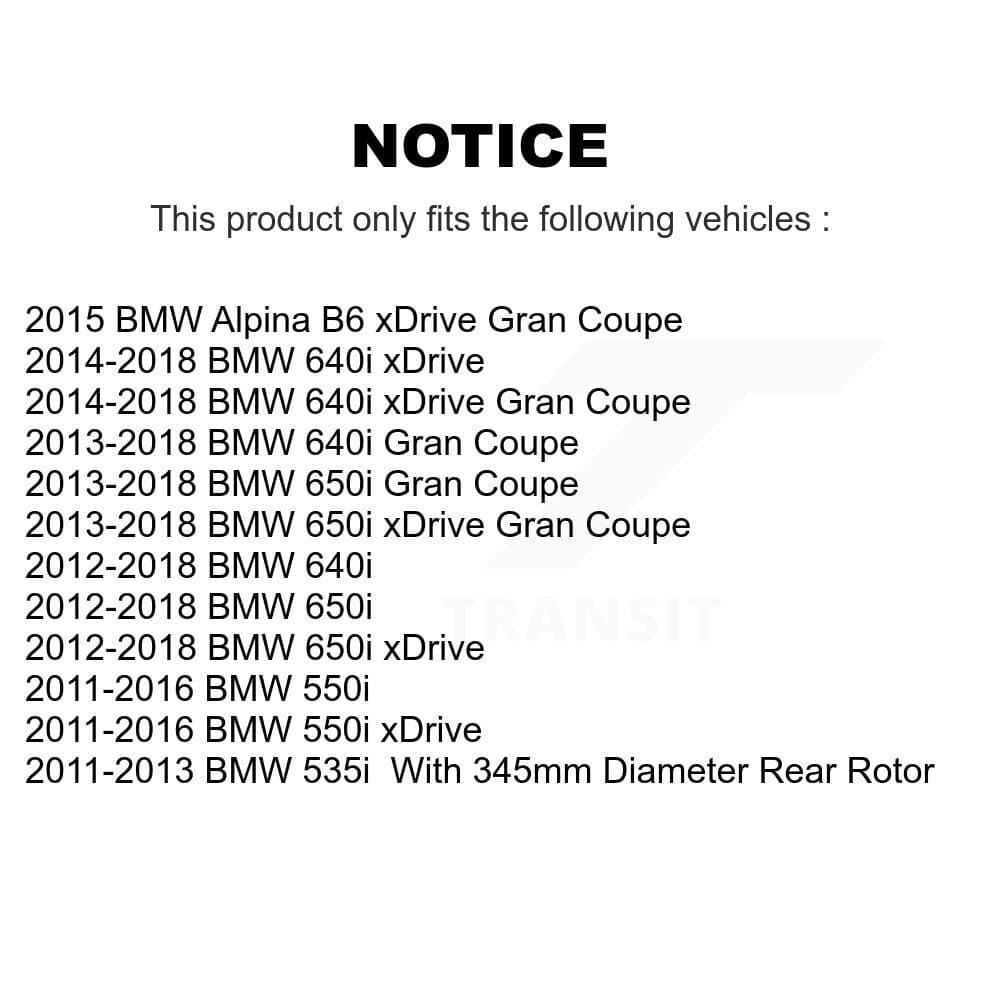 Transit Auto - K8F-103598 - Rear Disc Brake Kits image 19