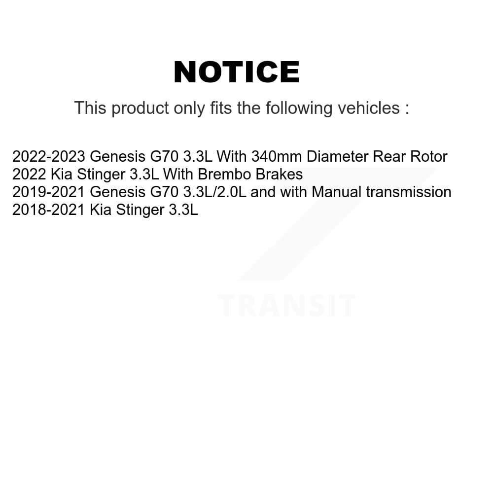 Transit Auto - K8F-104333 - Rear Disc Brake Kits image 19