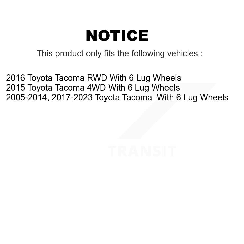 Transit Auto - K8F-104356 - Front and Rear Disc Brake Kits image 19