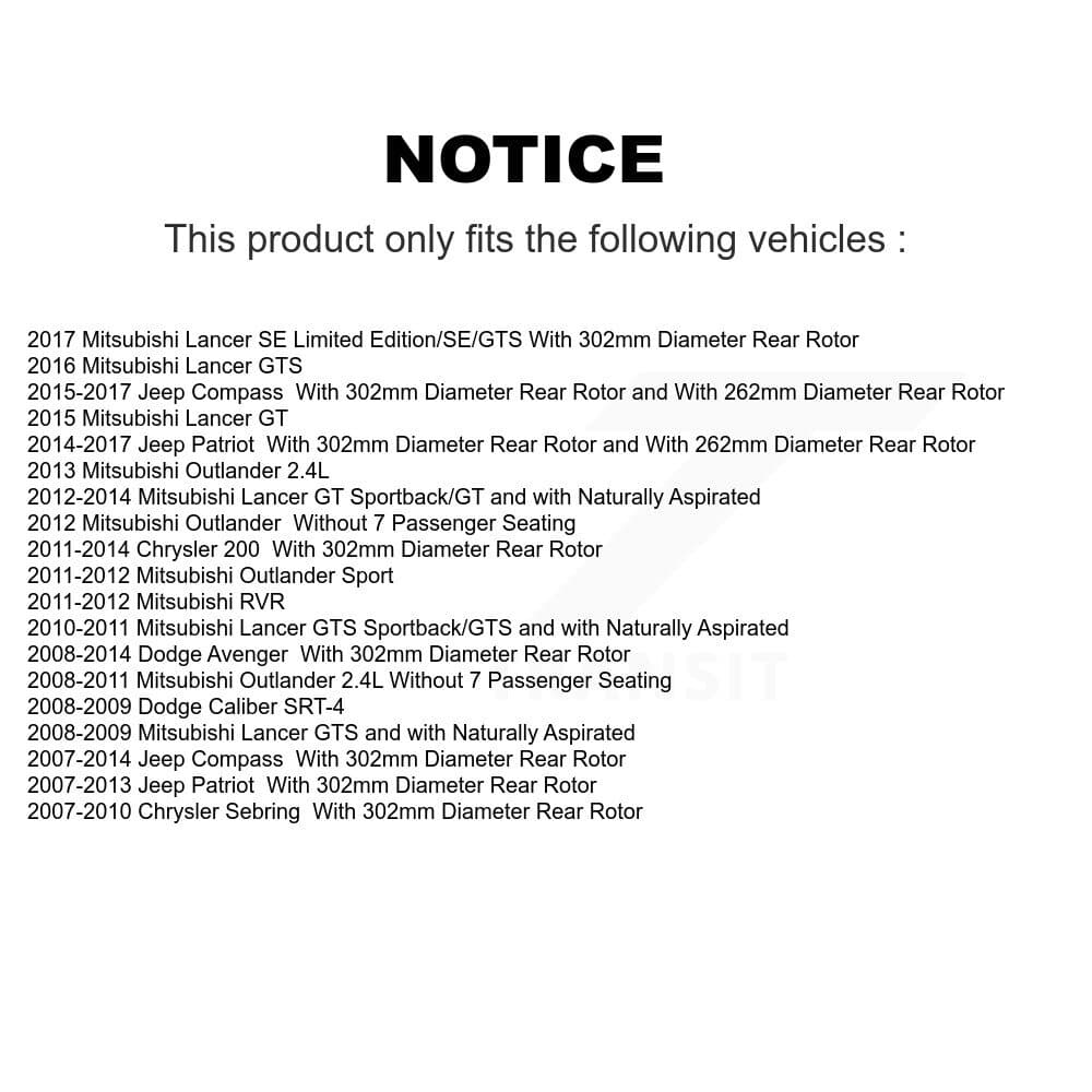 Transit Auto - K8F-104707 - Rear Disc Brake Kits image 19