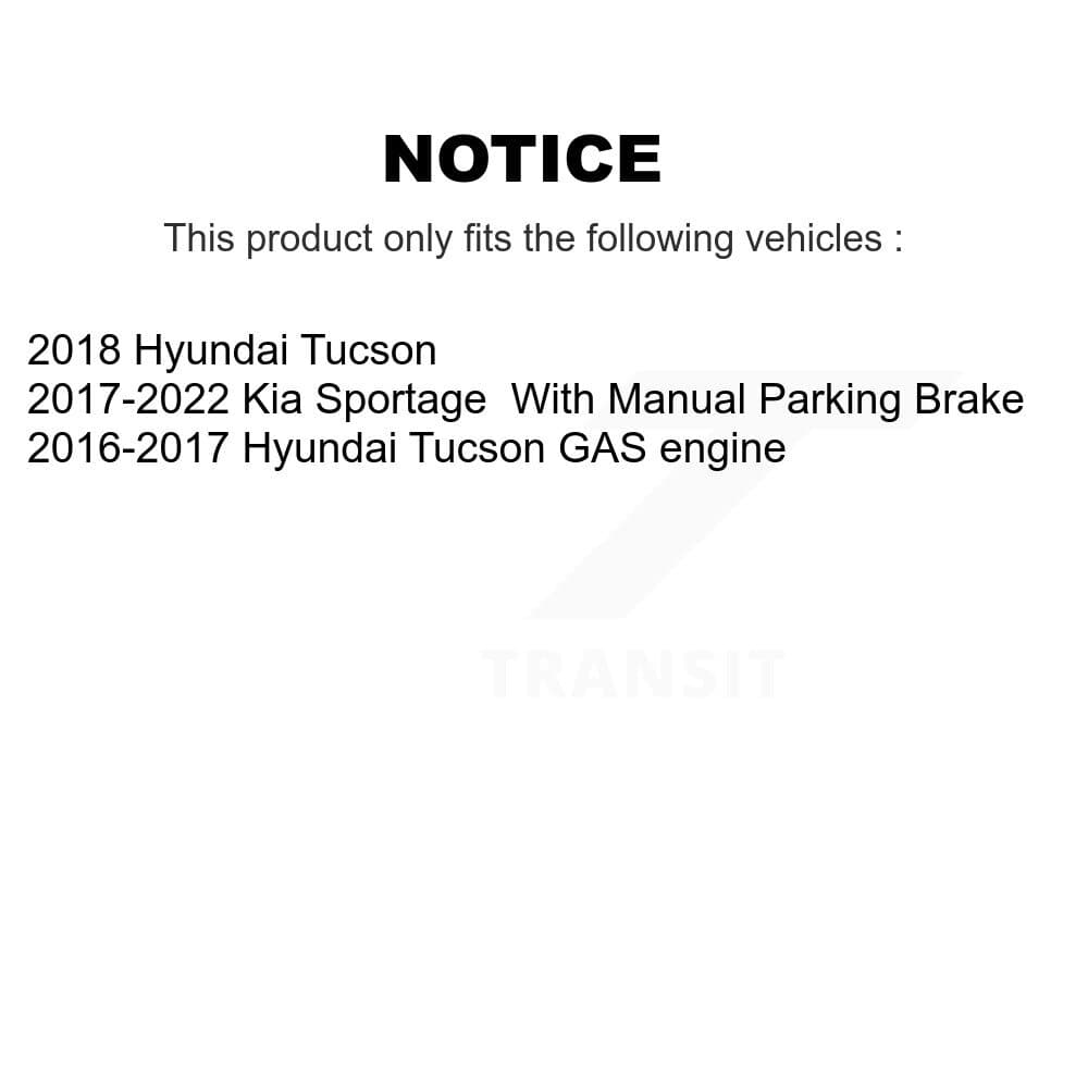 Transit Auto - K8F-104765 - Rear Disc Brake Kits image 19