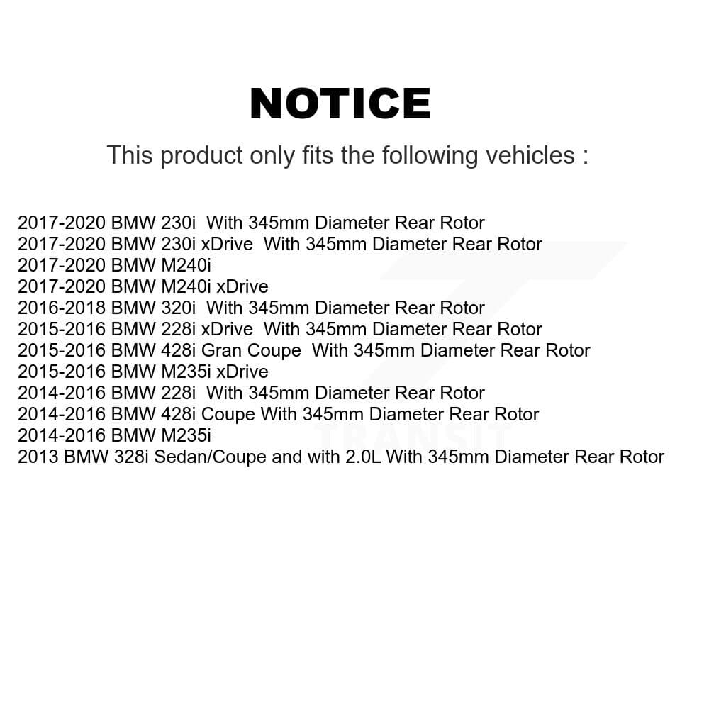 Transit Auto - K8F-104774 - Rear Disc Brake Kits image 19