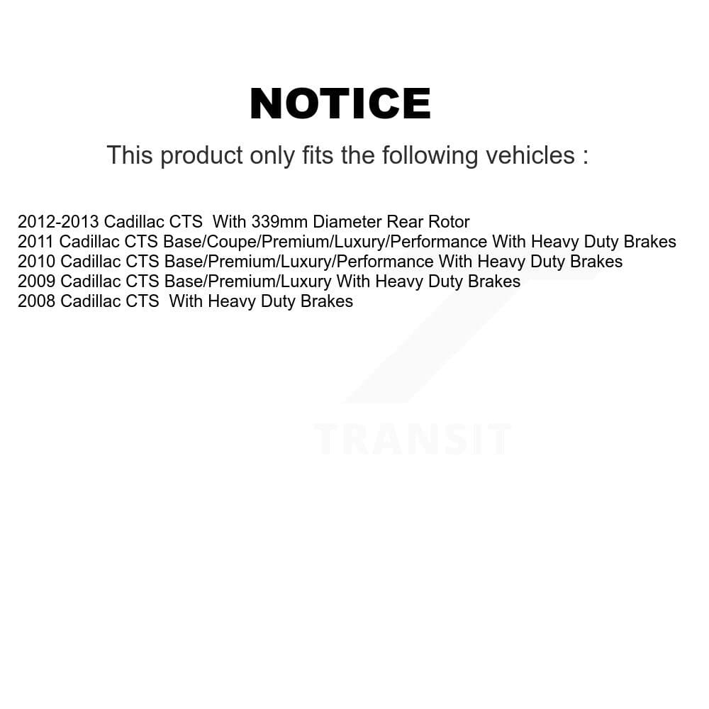 Transit Auto - K8F-104874 - Rear Disc Brake Kits image 19