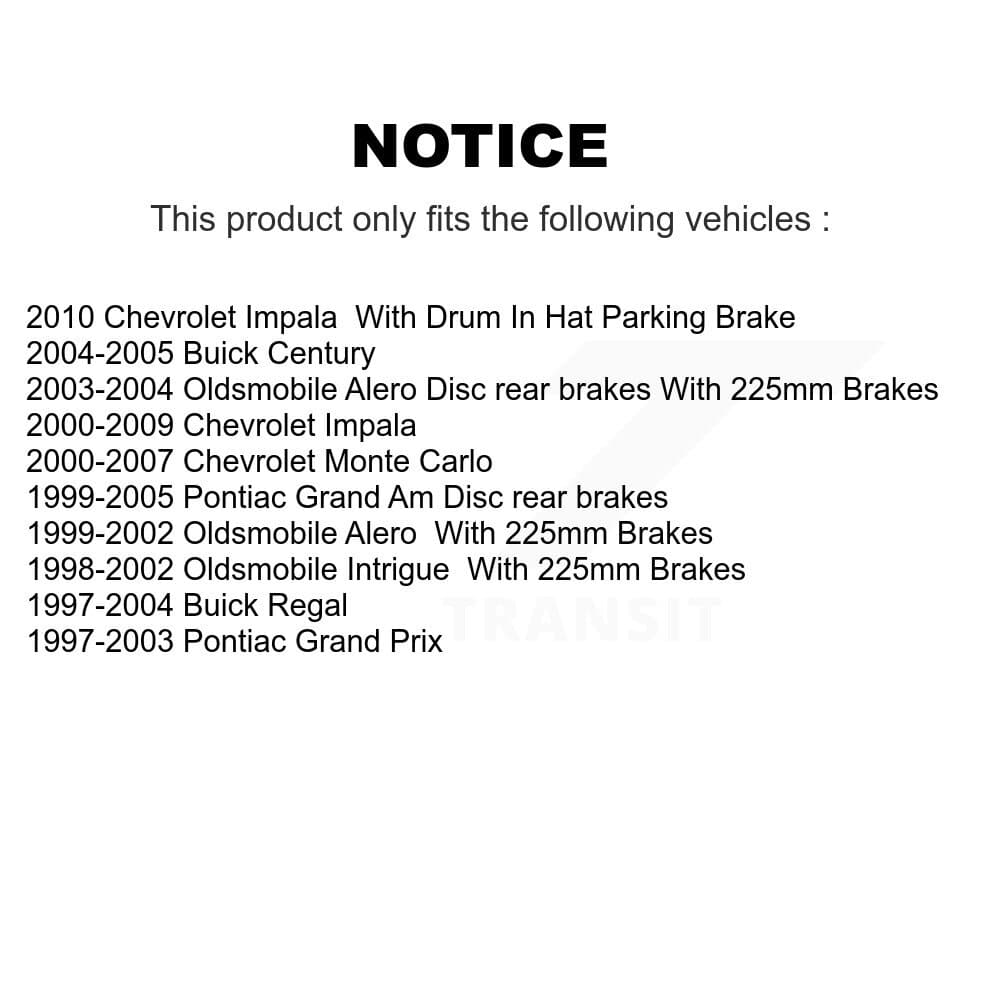 Transit Auto - K8F-105042 - Rear Disc Brake Kits image 19