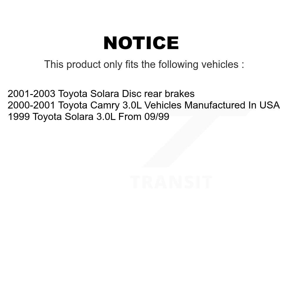 Transit Auto - K8F-105082 - Rear Disc Brake Kits image 19