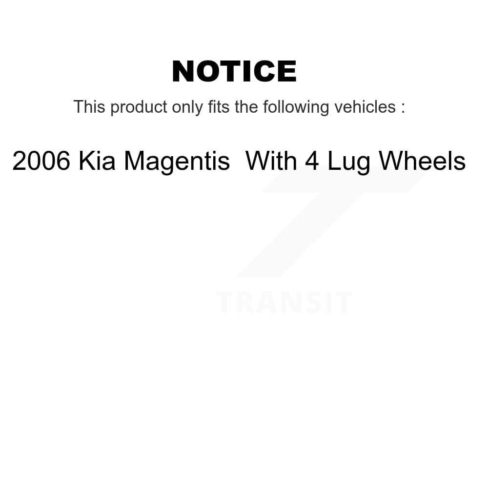 Transit Auto - K8F-105312 - Rear Disc Brake Kits image 19