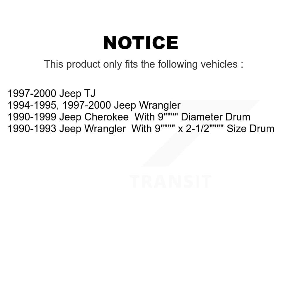 Transit Auto - K8N-100071 - Rear Brake Drum Kits image 14