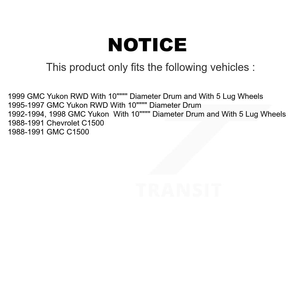 Transit Auto - K8N-100074 - Rear Brake Drum Kits image 14