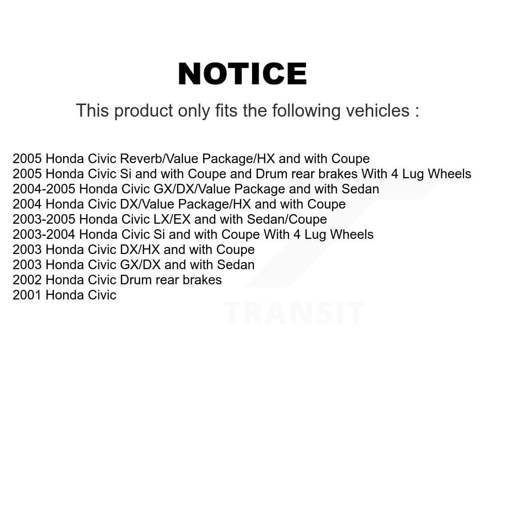 Transit Auto - K8N-100150 - Rear Brake Drum Kits image 14