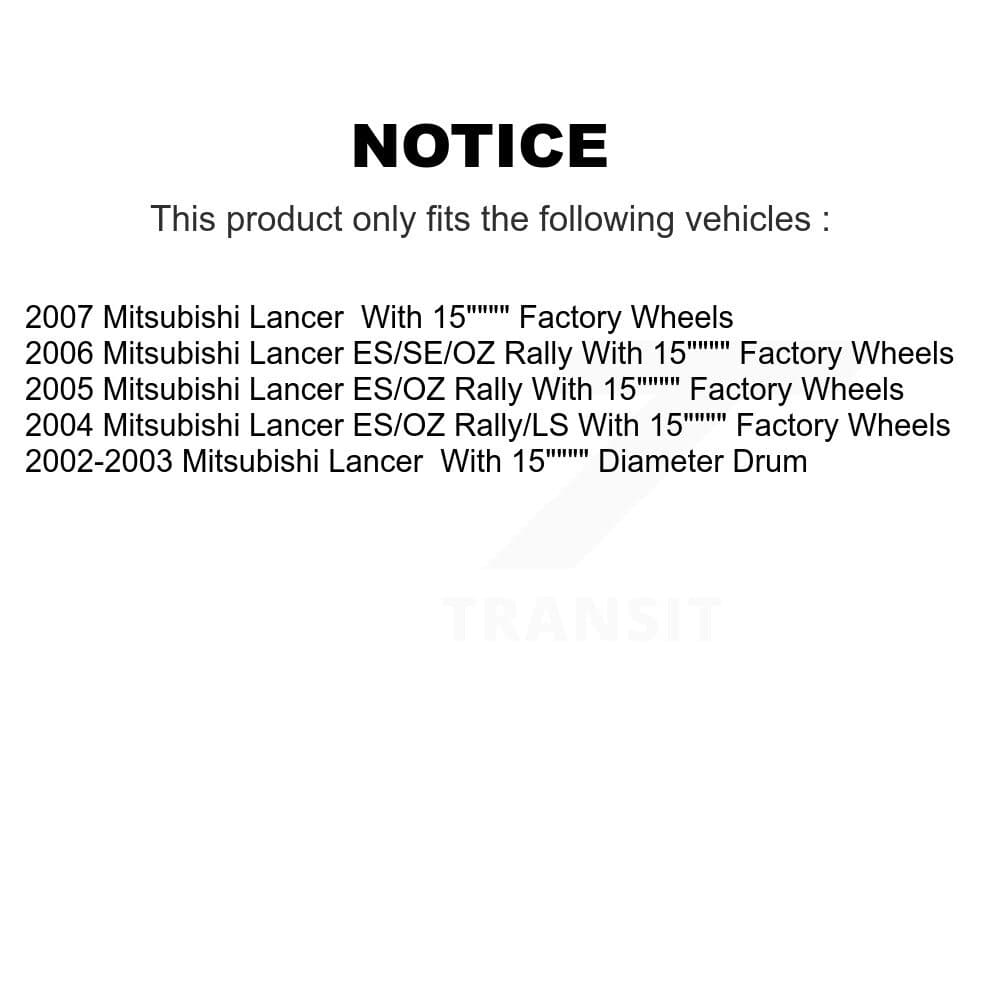 Transit Auto - K8N-100165 - Rear Brake Drum Kits image 14