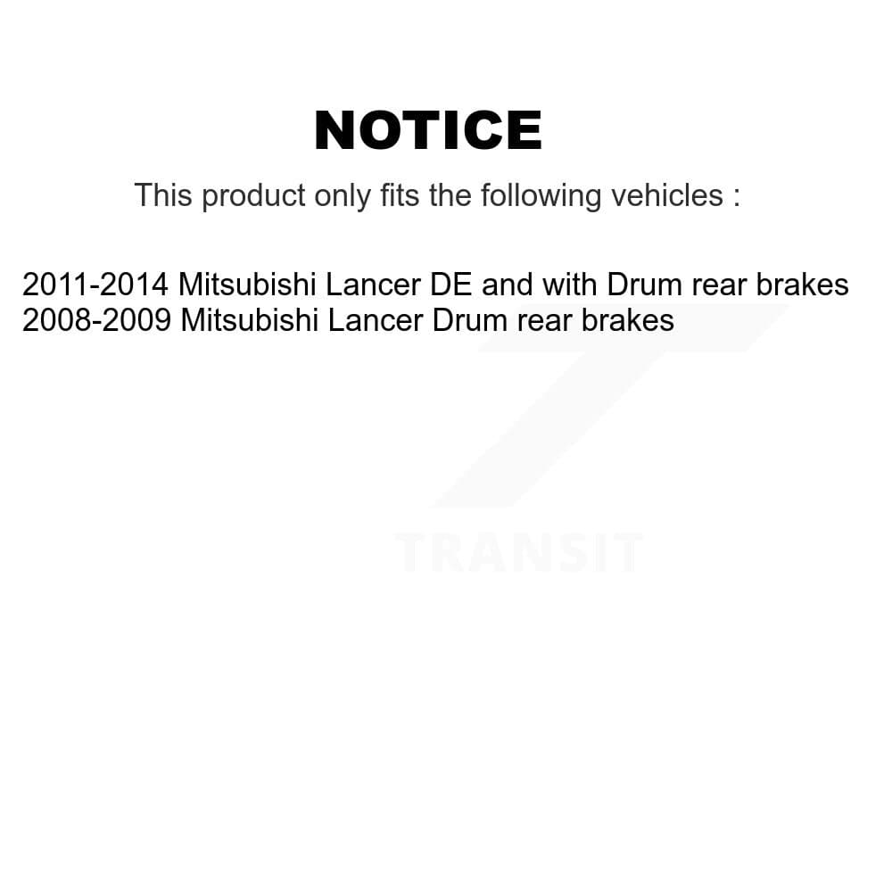 Transit Auto - K8N-100215 - Rear Brake Drum Kits image 14