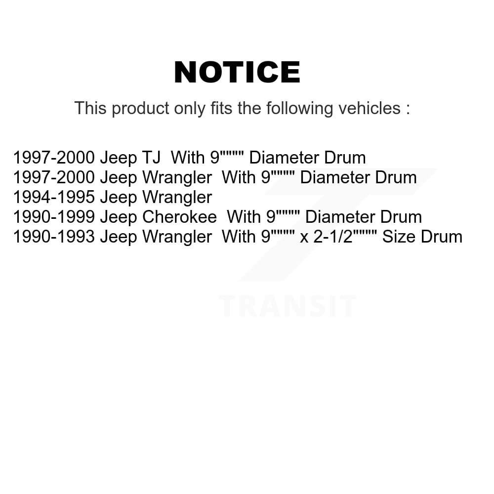 Transit Auto - K8N-100283 - Rear Brake Drum Kits image 14