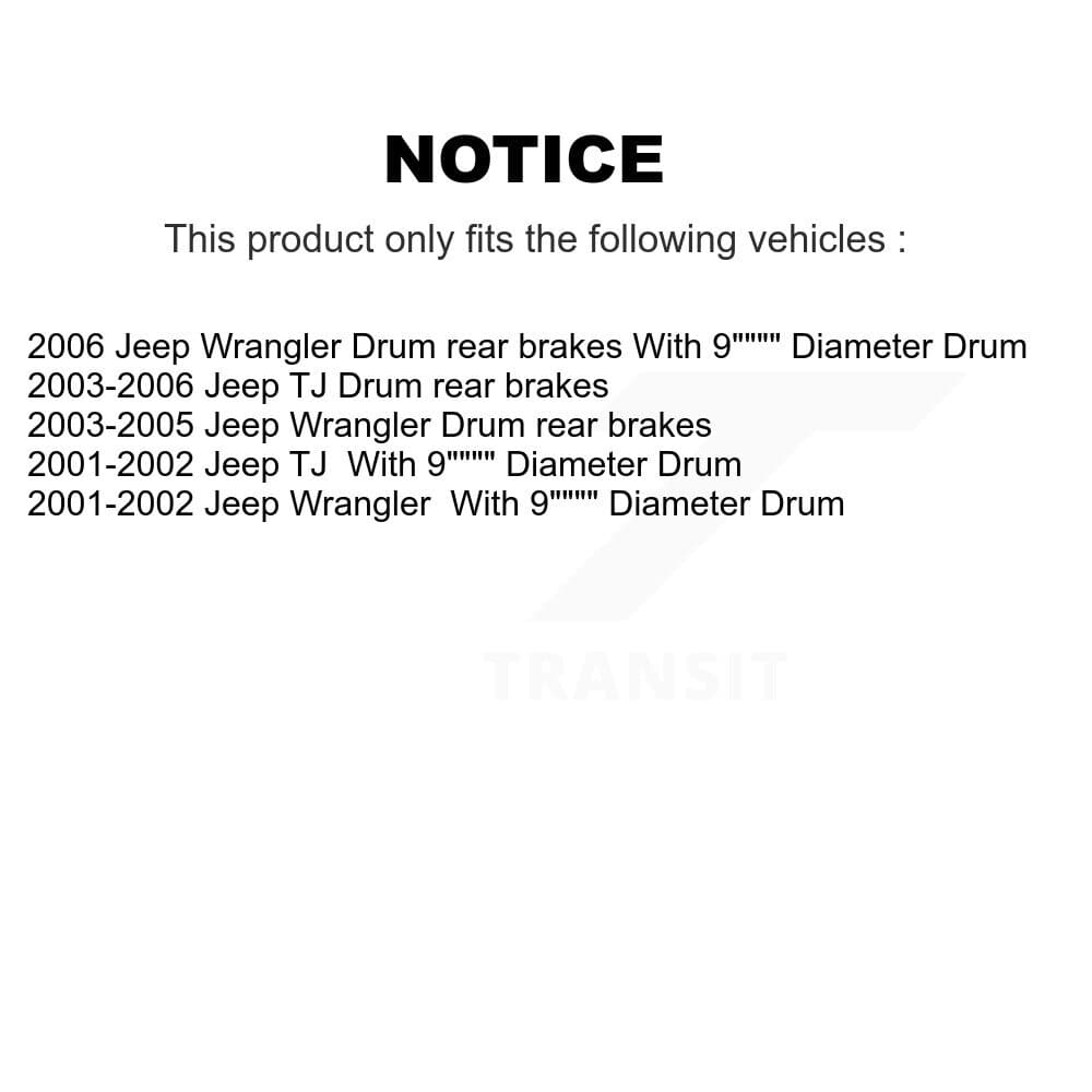 Transit Auto - K8N-100284 - Rear Brake Drum Kits image 14