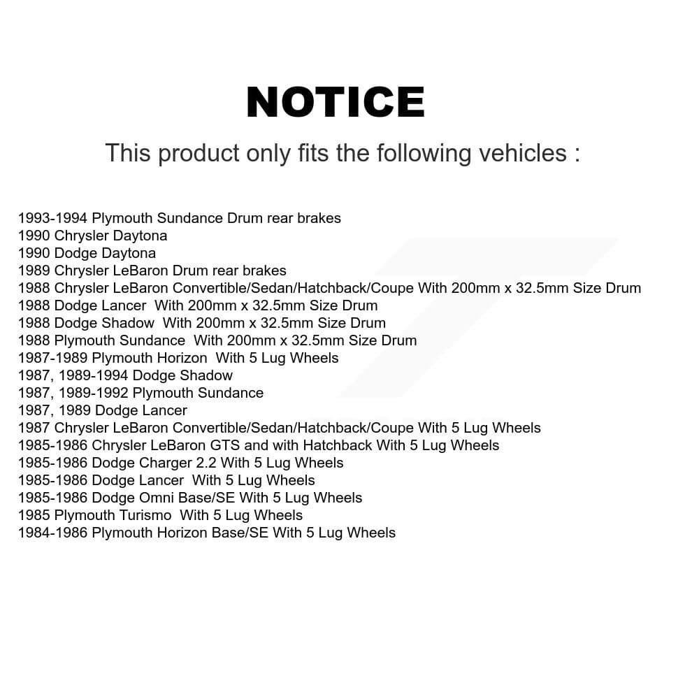 Transit Auto - K8N-100294 - Rear Brake Drum Kits image 14